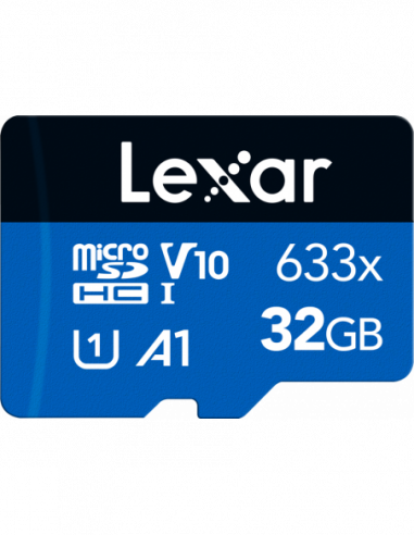 Lexar 633X microSDHC/SDXC no adapter...