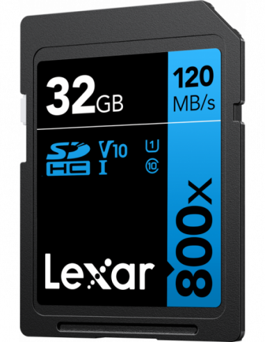 Lexar Professional 800x SDHC UHS-I...