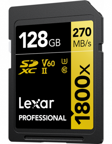 Lexar Pro 1800x SDXC U3 (V60) UHS-II...