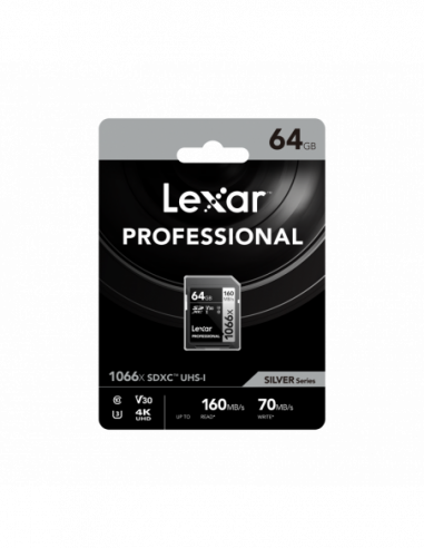 Lexar Pro 1066x SDXC U3 (V30) UHS-I...