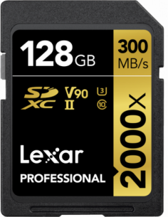 Lexar Pro 2000X SDHC/SDXC...