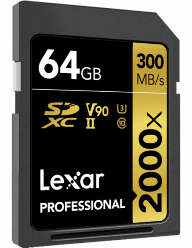Lexar Pro 2000X SDHC/SDXC UHS-II...