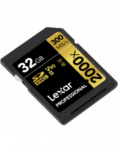 Lexar Pro 2000X SDHC/SDXC UHS-II...