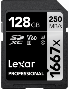 Lexar Pro 1667X SDXC UHS-II...