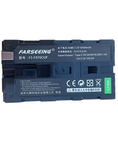 Li-ion DV Batteri FD-F970CUP