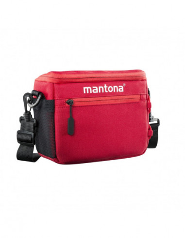 Mantona Irit system camera bag red