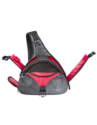 Mantona camera bag triangel grey