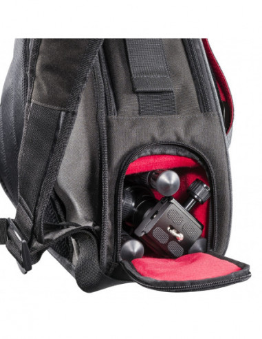 Mantona camera bag triangel grey