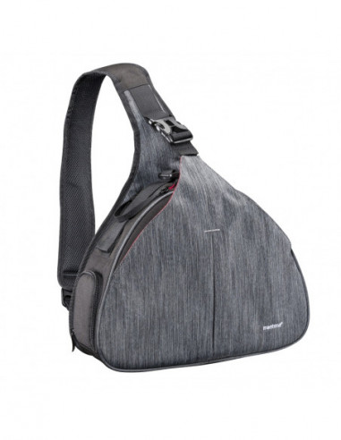 Mantona camera bag triangle grey +...