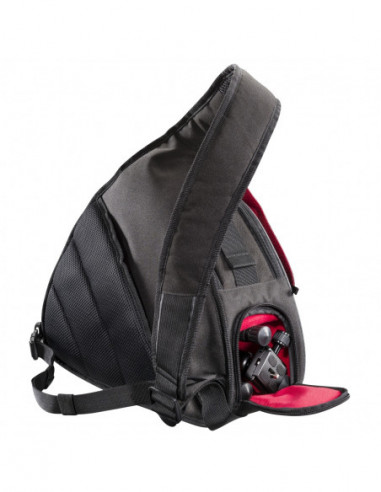 Mantona camera bag triangle grey +...