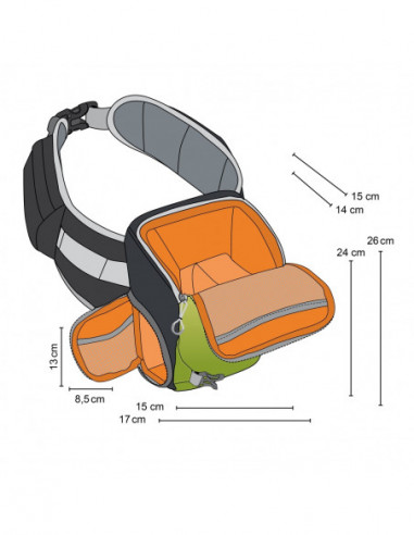 Mantona camera bag ElementsPro 10 green