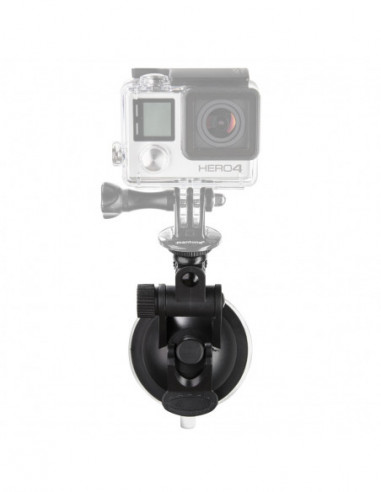 Mantona Sucker fixture L with 1/4...