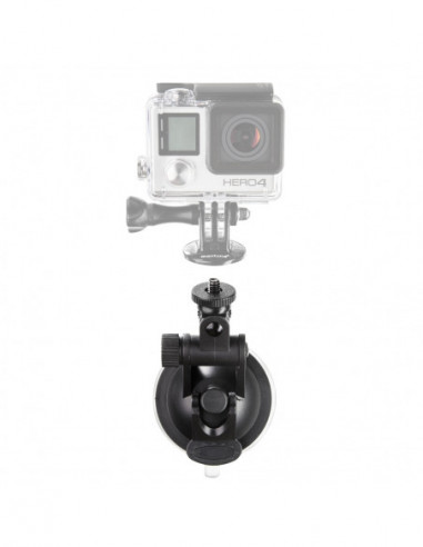 Mantona Sucker fixture L with 1/4...