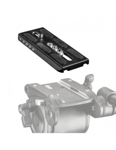 Mantona Schnellwechselplatte 130x60mm...