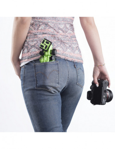 Mantona kaleido mini lime green metallic