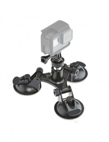 Mantona 3-leg sucker fixture L GoPro