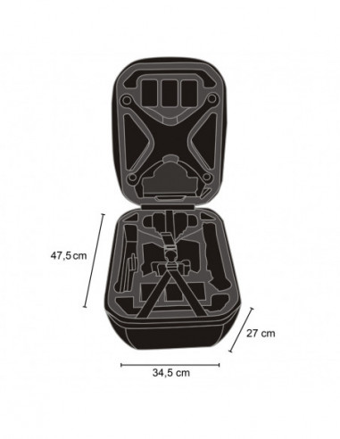 Mantona drone case P3