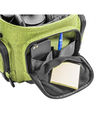 Mantona Premium Kameratasche grün
