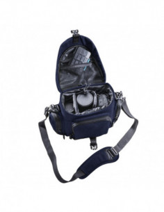 Mantona Premium Camerabag blue 2