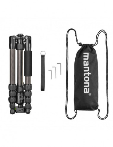mantona light traveller Carbon black