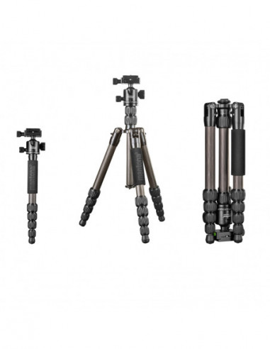 mantona light traveller Carbon black