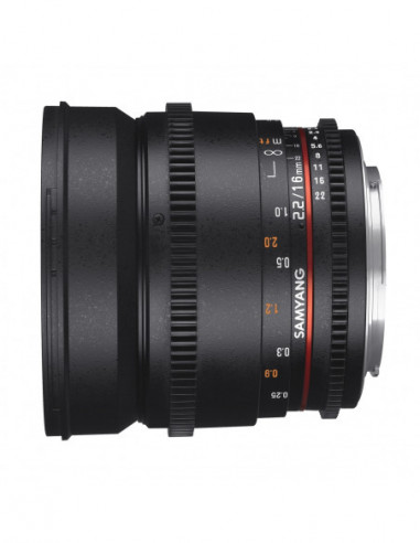 Samyang 16/2,2 Viedo DSLR II Canon EF