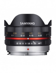 Samyang 7/3,5 Fisheye APS-C...