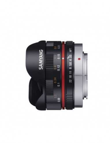 Samyang 7/3,5 Fisheye APS-C MFT schwarz