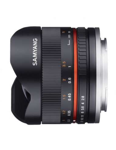 Samyang MF 8mm F2.8 Fisheye II APS-C...