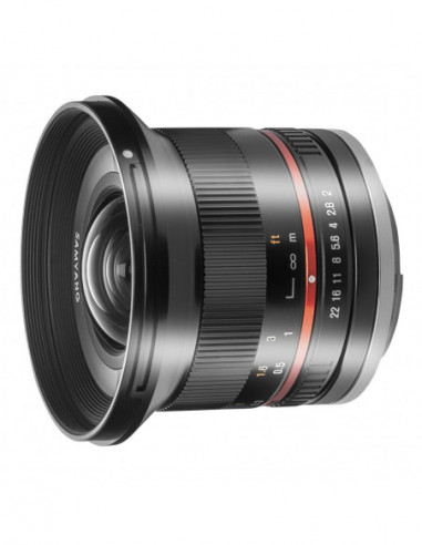 Samyang 12/2,0 Fisheye APS-C Canon M...