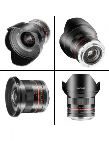Samyang 12/2,0 Fisheye APS-C Canon M...
