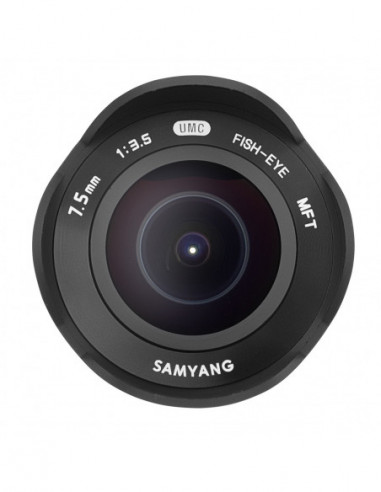 Samyang 7/3,5 Fisheye APS-C MFT silver