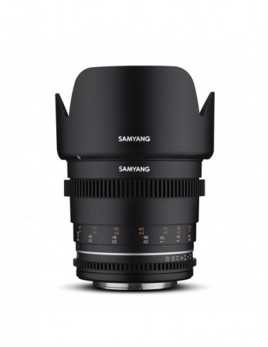 Samyang MF 50mm T1,5 VDSLR MK2 Canon EF