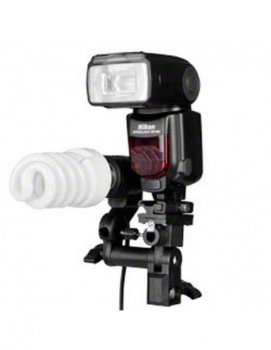 Walimex Lamp Holder E27+ Hotshoe