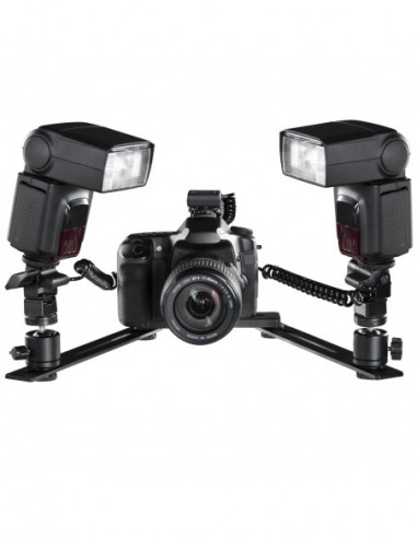 Macro Flash Rail Basic w. Y Cable...