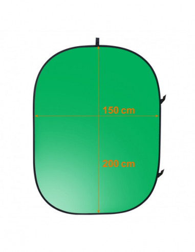 Walimex Foldable Background green,...