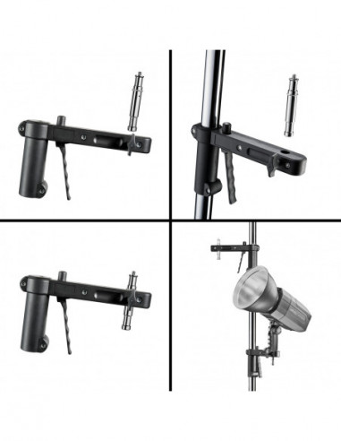 Walimex pro Wheeled Tripod with 2...