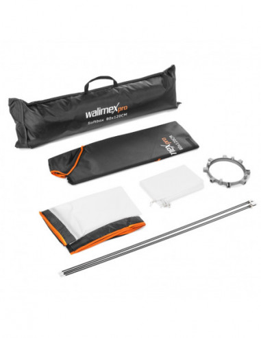 Walimex pro Softbox Orange Line 80x120