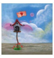 walimex pro stofbaggrund 'Love-Letter',3x6m 0