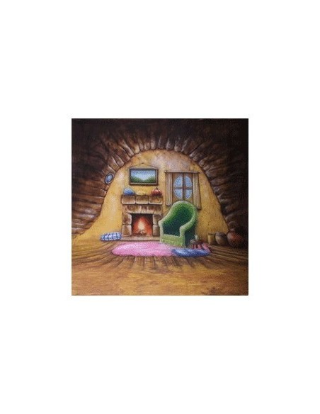 walimex pro stofbaggrund 'Homey',3x6m 0