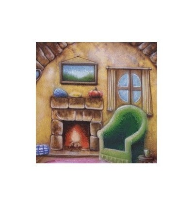 walimex pro stofbaggrund 'Homey',3x6m 2