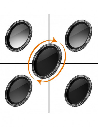 Walimex pro ND-Fader coated 52 mm ND2...