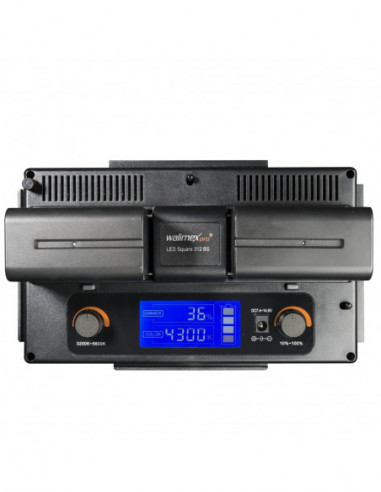 Walimex pro LED Foto Video Square 312...