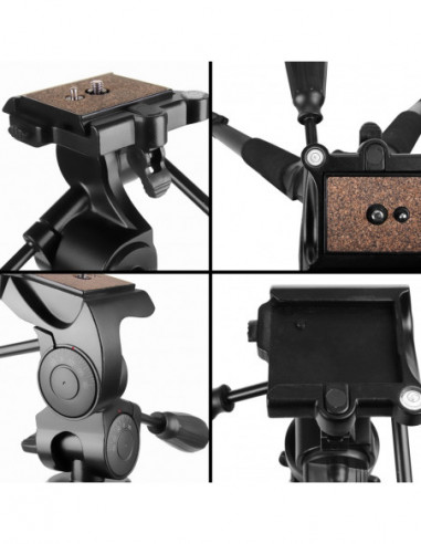 Walimex WAL-6702 Pro tripod +...