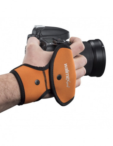 Walimex pro wrist strap orange