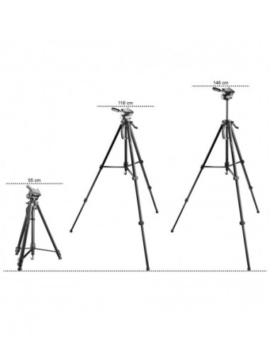Walimx pro WT-3530 Basic-Tripod 146cm...