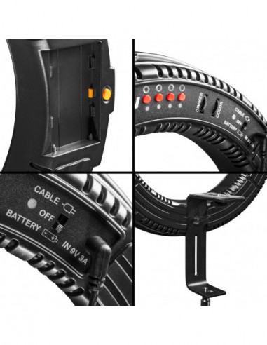 Walimex pro LED Ringleuchte 380 Bi...