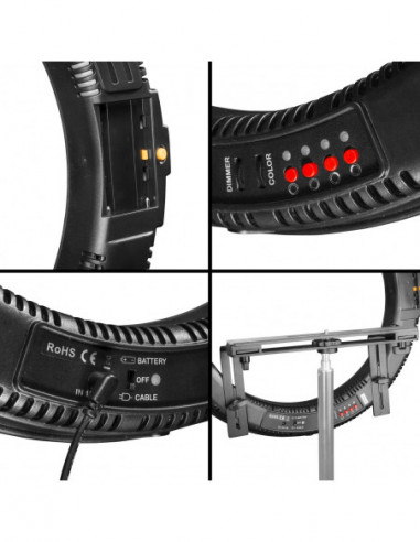 Walimex pro LED Ringleuchte 500 Bi...