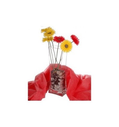 Walimex let stofbaggrund, 3x6m, rød 2