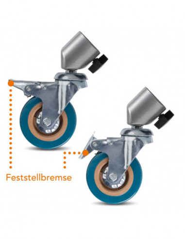 Walimex pro Stand Wheels Pro 7525 set...